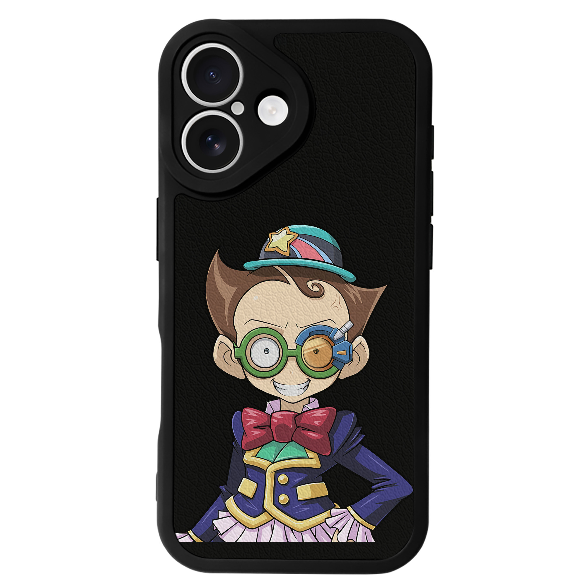 遊☆戯☆王 Yu-Gi-Oh! 【iPhone 16シリーズ対応】シリコンスマホケース（レザー調） 材質：シリコン